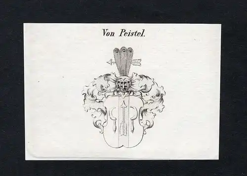 Von Peistel - Peistel Wappen Adel coat of arms heraldry Heraldik