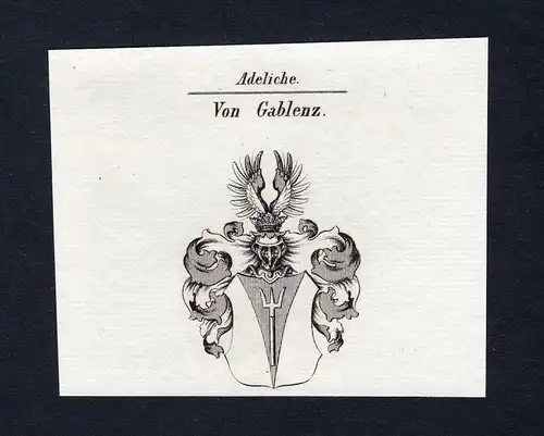 Von Gablenz - Gablenz Wappen Adel coat of arms heraldry Heraldik