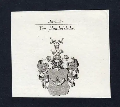 Von Mandelslohe - Mandelslohe Wappen Adel coat of arms heraldry Heraldik