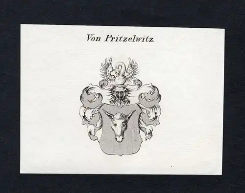 Von Pritzelwitz - Pritzelwitz Wappen Adel coat of arms heraldry Heraldik