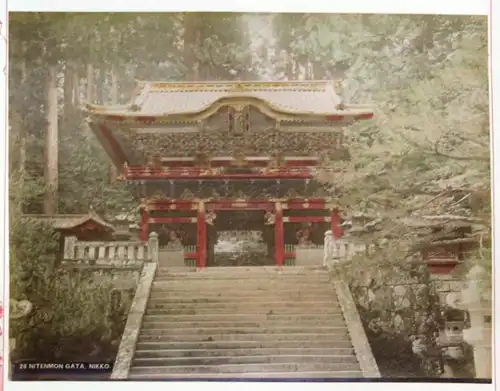 Nitenmon Gata, Nikko. / Yushoin / Tochigi / Japan / Tempel / temple