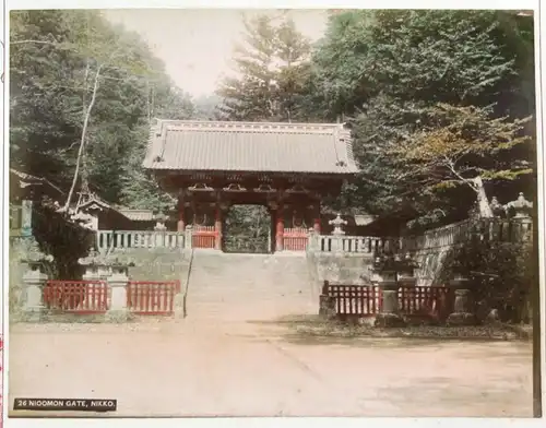 Nioomon gate, Nikko. / Niomon / Japan / Tor