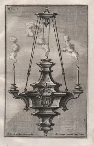 candles chandelier Leuchter Kerzen silver silversmith design baroque