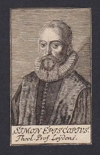 Simon Episcopius / Simon Episcopius / theologian Theologe Leiden