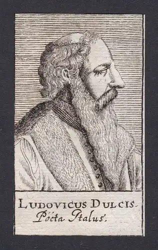 Ludovicus Dulcis / Ludwig Dulcis / poet Dichter Italia