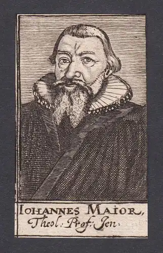 Iohannes Maior / Johannes Major / theologian Theologe Jena