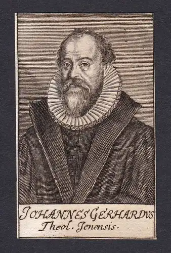 Johannes Gerhardus / Johann Gerhard / theologian Theologe Jena