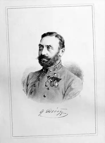 Georg von Deesy Original Lithographie Portrait Litho