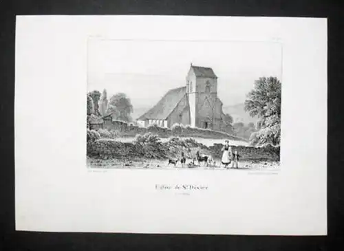 Delle Elsass Alsace Lithographie