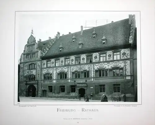 Freiburg - Rathaus - Freiburg im Breisburg Rathaus Foto Fotografie photo Schwarzwald