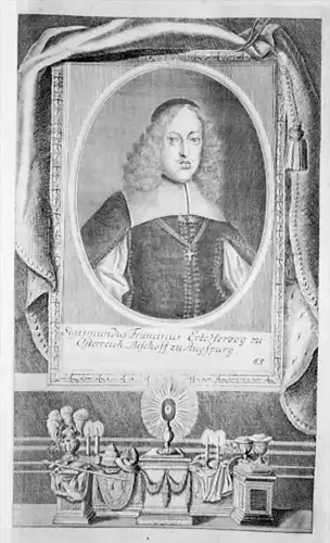 Sigismund von Österreich Kupferstich Portrait engraving gravure
