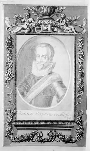 Johann Baptista v Taxis Espana Portrait  gravure