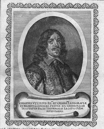 Johann Vultejus Hessen Vultee   Portrait