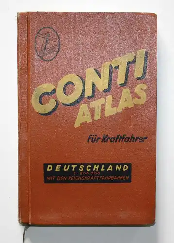 Conti Atlas für Kraftfahrer. Deutschland.