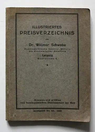 Illustriertes Preisverzeichnis.