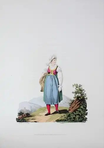 Hanna Moravia Mähren Hannaken Kupferstich costume Tracht Trachten