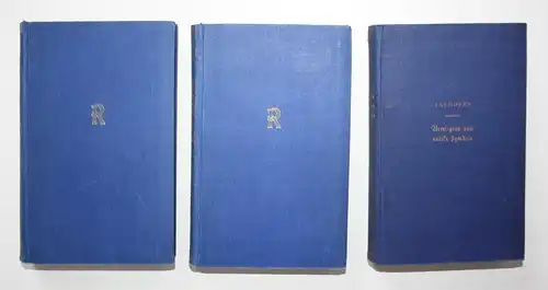 Urreligion und antike Symbole. Systematisch angeordnete Auswahl aus seinen Werken in drei Bänden. 3 Bände.