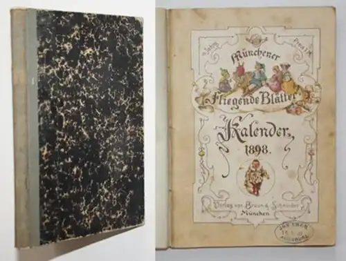 Münchener Fliegende Blätter Kalender für 1898