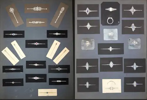 Collection of 214 jewelry designs.