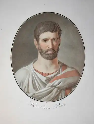 Lucius Iunius Brutus - Lucius Iunius Brutus founder Roman Republic Konsul Römische Republik Ancient Rome Portr