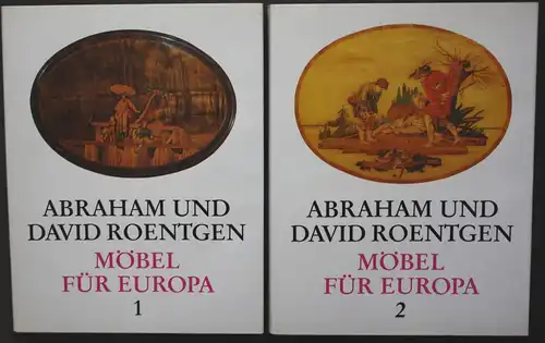 Abraham und David Röntgen. Möbel für Europa. 2 Bände.