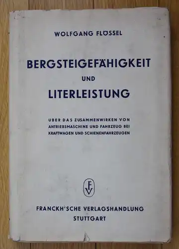 Auto Technik Physik Bergsteigefähigkeit Literleistung Wolfgang Flössel