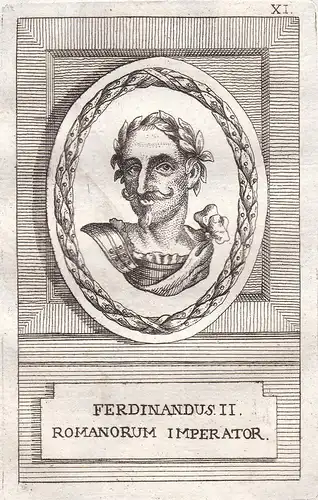 Ferdinandus II. - Ferdinand II. König king Herzog duke Böhmen Bohemia Österreich Austria Ungarn Hungary Portra