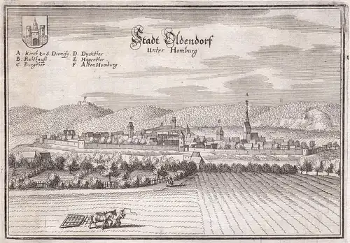 Stadt Oldendorf. Unter Homburg - Stadtoldendorf LK Holzminden Niedersachsen
