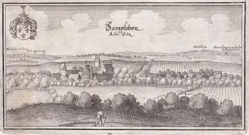 Sampleben. Adel Sitz - Sambleben Schöppenstedt LK Wolfenbüttel Niedersachsen