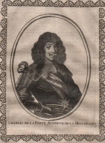 Charles de la Porte Seigneur de la Mellaraie - Armand Charles de La Porte de La Meilleraye (1602-1664) Portrai