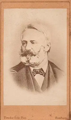 Victor Hugo (1802-1885) - Schriftsteller writer ecrivain Portrait CDV Foto Photo vintage