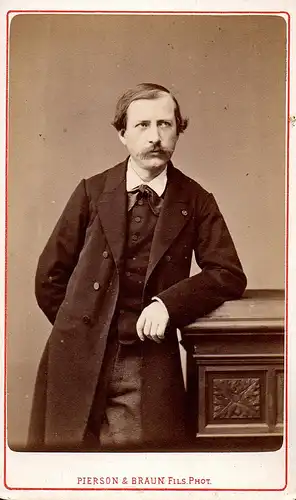 Marcelin Berthelot (1827-1907) - Chemiker chemist Politiker politician Portrait CDV Foto Photo vintage