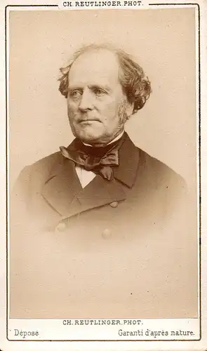 François-Auguste Mignet (1796-1884) - Historiker historien historian Rechtsanwalt lawyer Portrait CDV Foto Pho