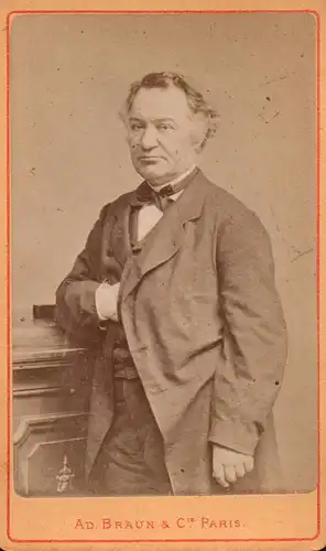 Louis Veuillot (1813-1883) - Journalist Autor author auteur Portrait CDV Foto Photo vintage