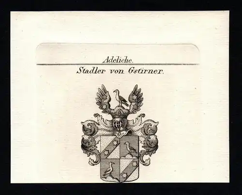 Stadler von Gstirner - Stadler von Gstirner Tirol Österreich Austria Wappen Adel coat of arms heraldry Heraldi
