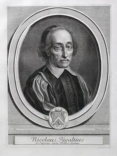 Nicolaus Rigaltius in Suprema curia Metensi Decanus - Nicolas Rigault Gelehrte scholar erudit philologue philo