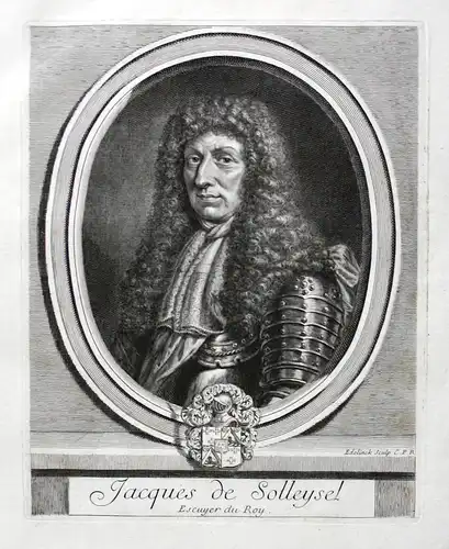 Jacques de Solleysel - Jacques de Solleysel Autor auteur Pferde chevaux cavalerie Portrait Kupferstich engravi