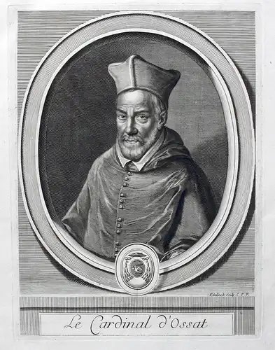 Le Cardinal d'Ossat - Arnaud d'Ossat (1537-1604) Kardinal Cardinal Saint-Eusebe Rennes Bayeux Diplomat diploma