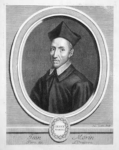 Jean Morin - Jean Morin Theologe theologian théologien Portrait Kupferstich engraving