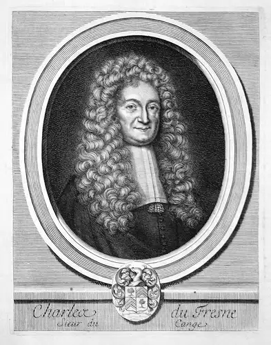 Charles du Fresne - Charles du Fresne (1610-1688) jurist historien lexicographer Jurist jurist avocat Portrait