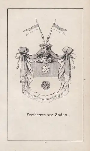 Freiherren von Soden - Soden Niedersachsen Lower Saxony Wappen heraldry Heraldik coat of arms Adel