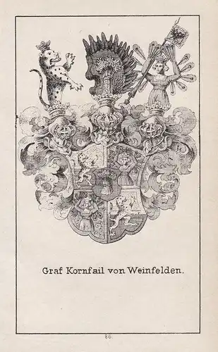 Graf Kornfail von Weinfelden - Kornfail Weinfelden Wappen heraldry Heraldik coat of arms Adel