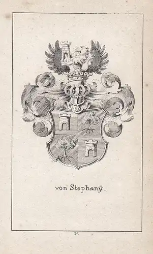 von Stephany - Stephany Wappen heraldry Heraldik coat of arms Adel