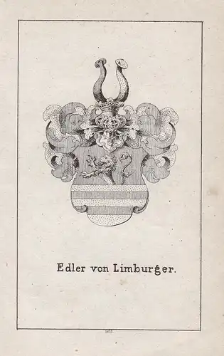 Edler von Limburger - Limburg Wappen heraldry Heraldik coat of arms Adel