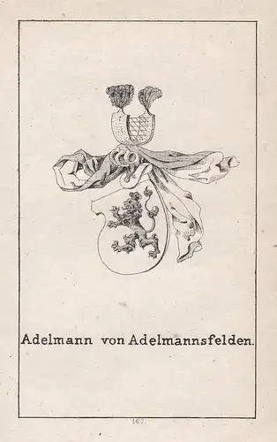 Adelmann von Adelmannsfelden - Adelmannsfelden Baden-Württemberg Wappen heraldry Heraldik coat of arms Adel