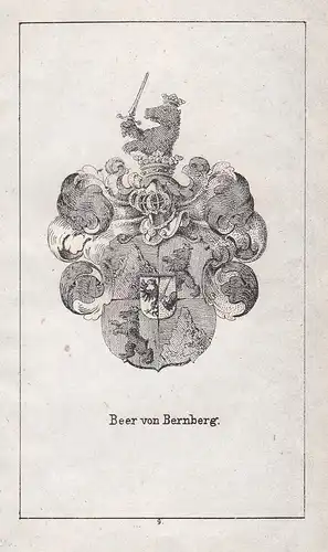 Beer von Bernberg - Beer Bernberg Deutschland Germany Wappen heraldry Heraldik coat of arms Adel