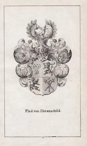 Flad von Ehrenschild - Flad Ehrenschild Wappen heraldry Heraldik coat of arms Adel