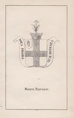 Neave Baronet - Neave Baronets England Great Britain Wappen heraldry Heraldik coat of arms Adel