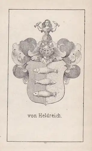 Von Heldreich - Heldreich Wappen heraldry Heraldik coat of arms Adel