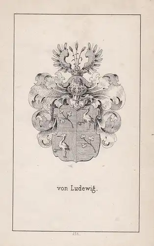 von Ludewig - Johann Peter von Ludewig Deutschland Germany Wappen heraldry Heraldik coat of arms Adel